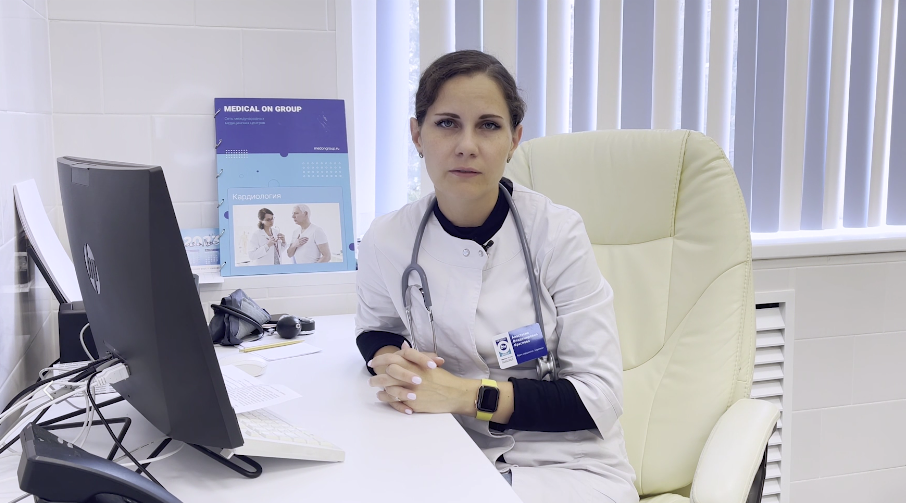 Врач-терапевт, кардиолог Степкина (Краснова) А.В. о превентивной медицине в кардиологии