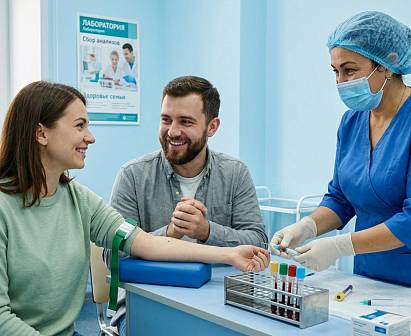 Семейная забота о здоровье: скидка 15% на лабораторные исследования